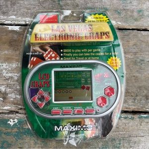 Las Vegas Craps electronic portable lcd travel game